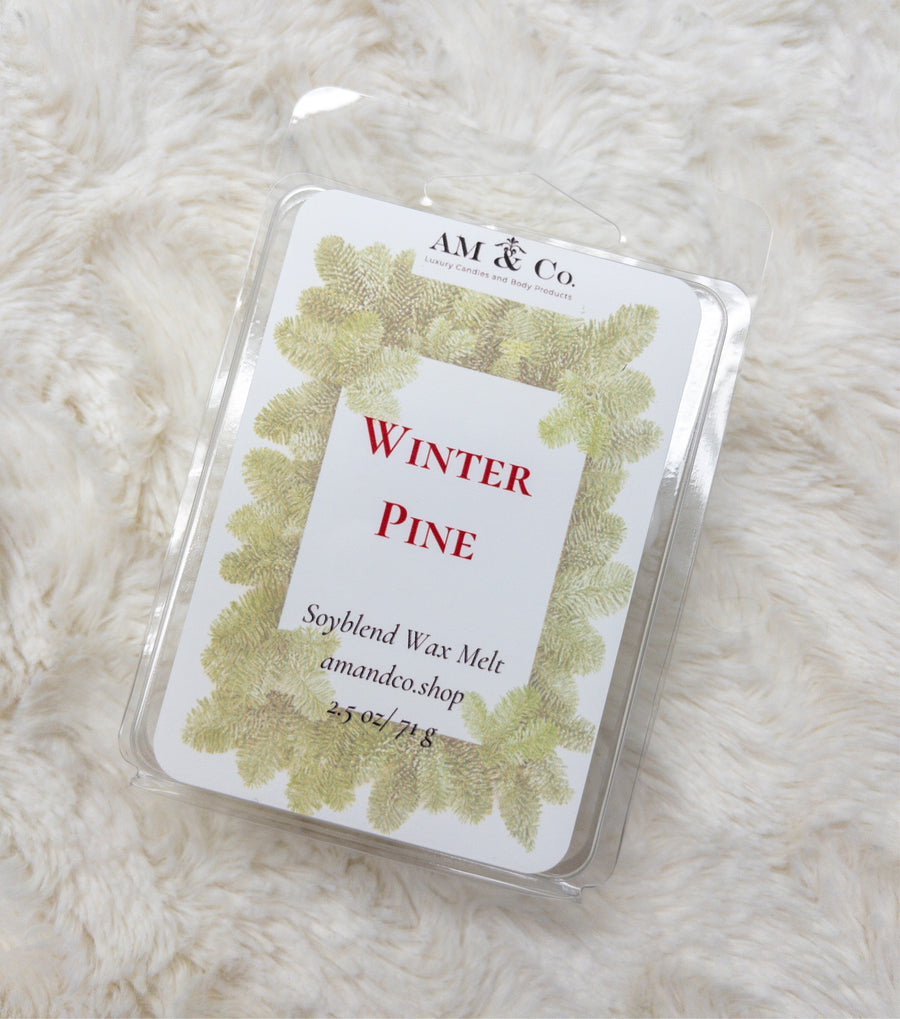 Winter Pine wax melts – AM & Co.